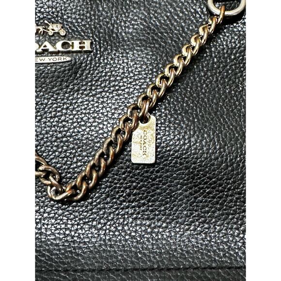 Coach|Clutch|Black w/Gold - Picture 9 of 12